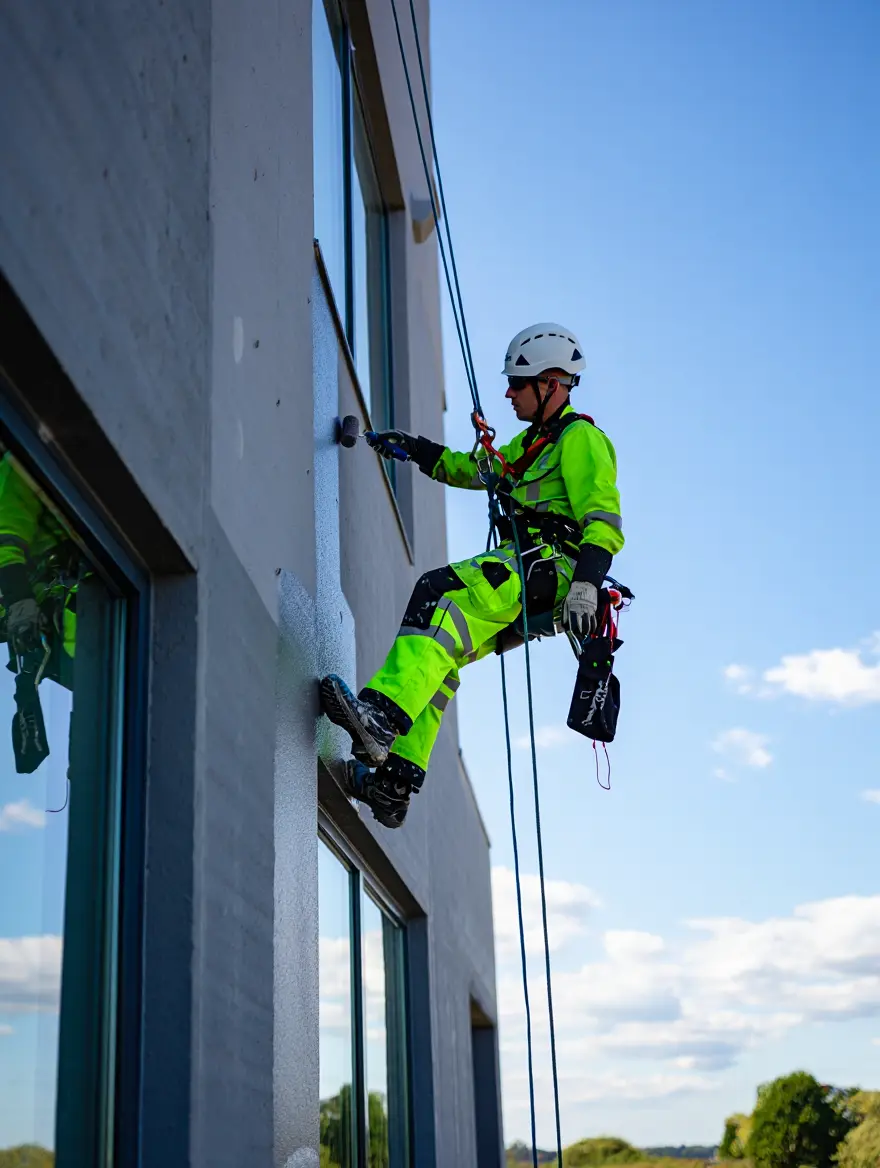 Покраска фасада